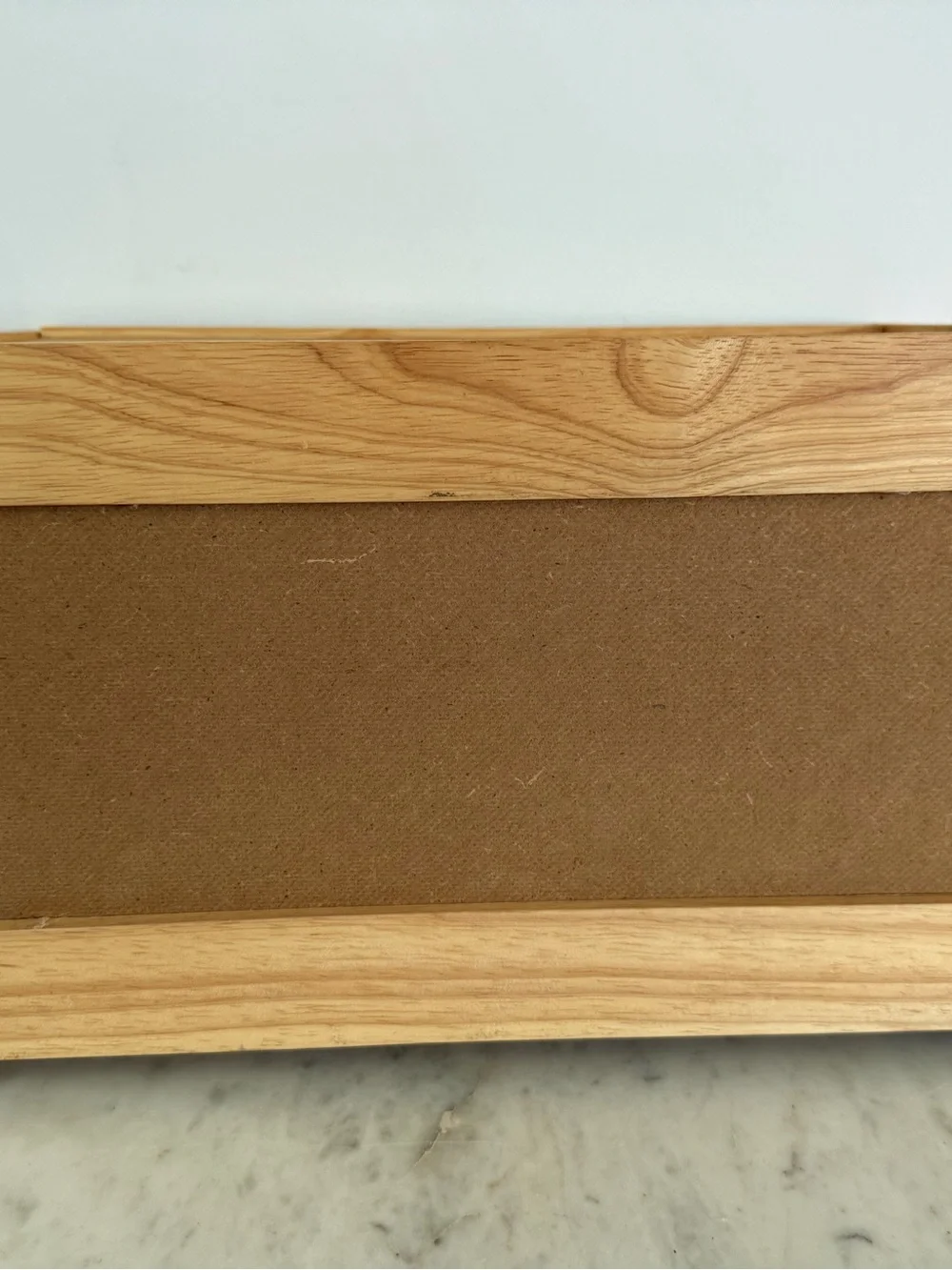 Vintage Oak Wooden Roll Top Bread Box Keeper Farmhouse Country Granny Cottage